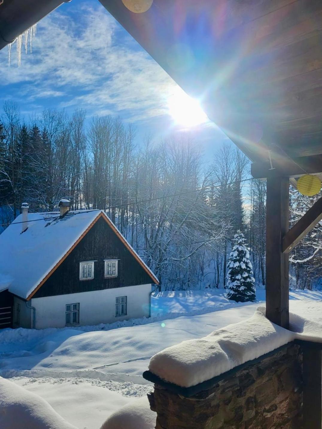 Vila Srub V Bolkovskem Udoli Rudník Exteriér fotografie